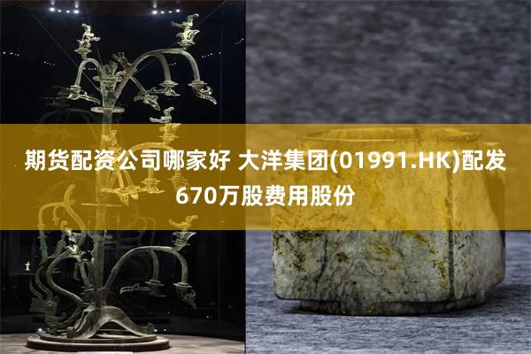 期货配资公司哪家好 大洋集团(01991.HK)配发670万股费用股份