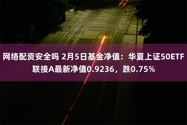 网络配资安全吗 2月5日基金净值：华夏上证50ETF联接A最新净值0.9236，跌0.75%